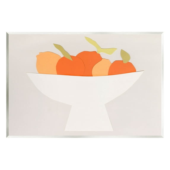 Stupell Industries Contemporary Orange Citrus Fruits Graphic Art Unframed Art Print Wall Art, Design by Natalie Sizemore