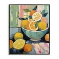 thumbnail image 1 of Stupell Industries Contemporary Orange & Lemon Bowl Black Framed Giclee Art, 16 x 20, by LSR Design Studio, 1 of 8
