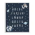 thumbnail image 1 of Stupell Industries Contemporary Outer Space Alphabet White Framed Giclee Art, 24 x 30, by Natalie Carpentieri, 1 of 8