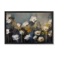 thumbnail image 1 of Stupell Industries Contemporary Contemporary Paint Drip Blossoms Black Floating Frame Canvas Art, 25 x 17, by Jacky Ngan, 1 of 8