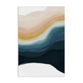 thumbnail image 1 of Stupell Industries Contemporary Peach Swirl Fluid Pattern Canvas Art, 16 x 24, by JJ Design House LLC, 1 of 8