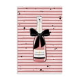 thumbnail image 1 of Stupell Industries Contemporary Pink Champagne on Stripes Canvas Art, 16 x 24, by Martina Pavlova, 1 of 8