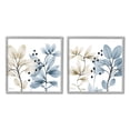 thumbnail image 1 of Stupell Industries Contemporary Plant Sprigs Botanical & Floral Painting Gray Framed Art Print Wall Art, 24 x 24, Set of 2, 1 of 10