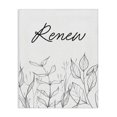 thumbnail image 1 of Stupell Industries Contemporary Renew with Leaf Outlines Canvas Art, 16 x 20, by Lettered and Lined, 1 of 8