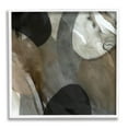 thumbnail image 1 of Stupell Industries Contemporary Round Layered Shapes Painting White Framed Art Print Wall Art, Design by Carol Robinson, 1 of 7