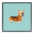 thumbnail image 1 of Stupell Industries Contemporary Royal Corgi with Crown Black Framed Giclee Art, 24 x 24, by Amelia Noyes, 1 of 7
