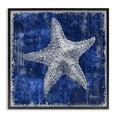 thumbnail image 1 of Stupell Industries Contemporary Rustic Indigo Starfish Black Framed Giclee Art, 12 x 12, by Paul Brent, 1 of 8