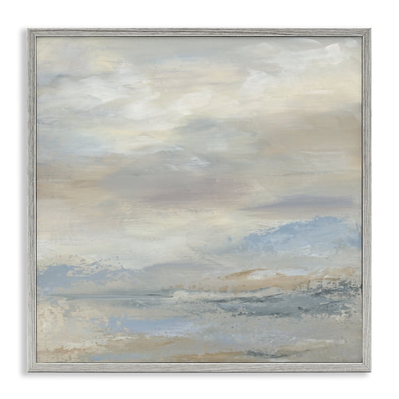 Stupell Industries Contemporary Simple Touches Of Color Gray Framed Giclee Art, 17 x 17, by Kristen Dalpiaz