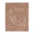 thumbnail image 1 of Stupell Industries Contemporary Snail Line Drawing Canvas Art, 16 x 20, by Lil' Rue, 1 of 8