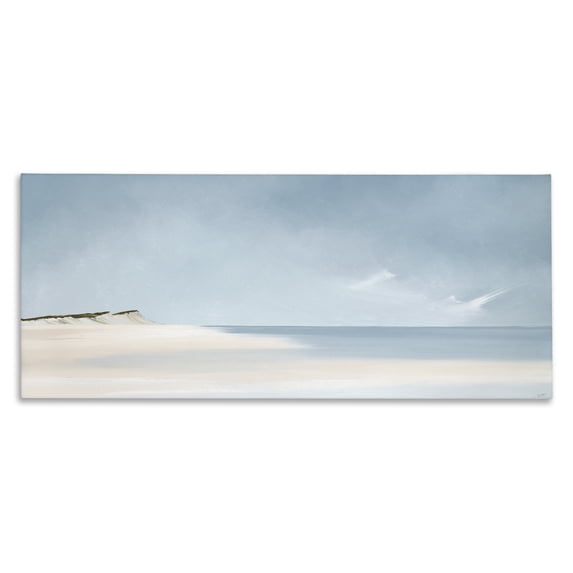 Stupell Industries Contemporary Summer Shore Landscape Canvas Art, 40 x 17, by Rick Fleury