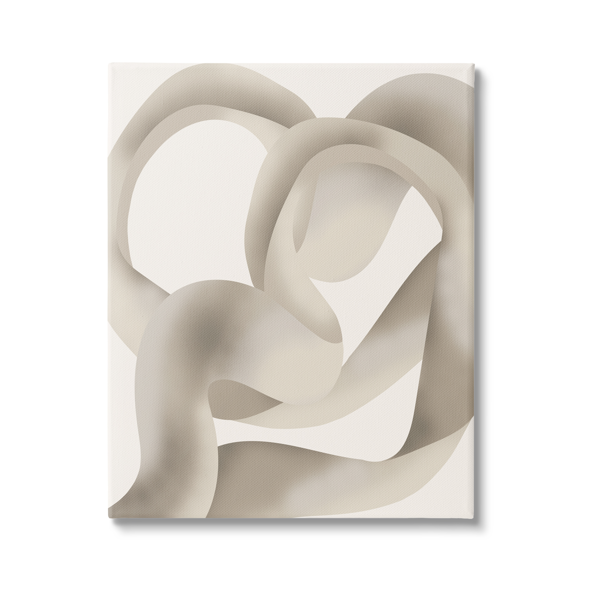 Stupell Industries Contemporary Swirling Abstraction Abstract Painting Gallery Wrapped Canvas Print Wall Art, 24 x 30