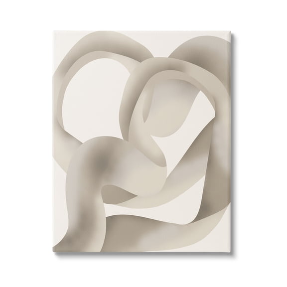 Stupell Industries Contemporary Swirling Abstraction Abstract Painting Gallery Wrapped Canvas Print Wall Art, 24 x 30