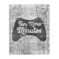 thumbnail image 1 of Stupell Industries Contemporary Ten More Minutes Video Games Canvas Art, 16 x 20, by Lil' Rue, 1 of 7