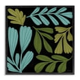 thumbnail image 1 of Stupell Industries Contemporary Varied Leaves Collage Black Framed Giclee Art, 24 x 24, by Cheryl Warrick, 1 of 8