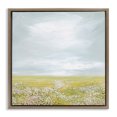 thumbnail image 1 of Stupell Industries Contemporary Vast Spring Meadow Brown Floating Frame Canvas Art, 18 x 18, by Grace Popp, 1 of 8