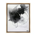 thumbnail image 1 of Stupell Industries Contemporary Watercolor Smear Abstract Painting Brown Floater Framed Canvas Art Print Wall Art, 17 x 21, 1 of 10