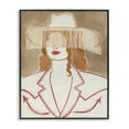 thumbnail image 1 of Stupell Industries Contemporary Western Cowgirl Fashion Black Framed Giclee Art, 11 x 14, by Grace Popp, 1 of 8