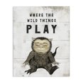 thumbnail image 1 of Stupell Industries Contemporary Where Wild Things Play Rustic Mythical Forest Monster Canvas Art, 30 x 40, by Lil' Rue, 1 of 7