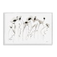 thumbnail image 1 of Stupell Industries Contemporary White Poppy Sprigs White Framed Giclee Art, 18 x 12, by Shirley Novak, 1 of 8