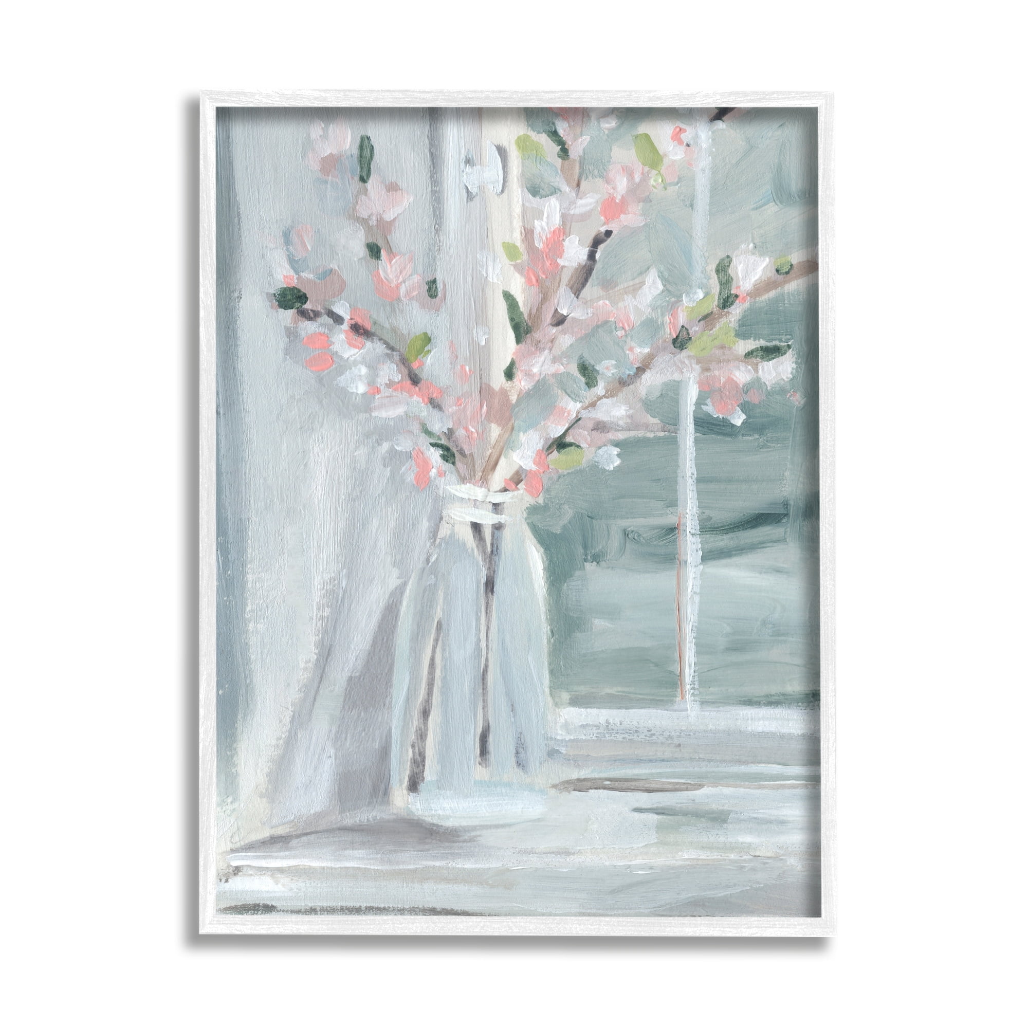 Stupell Industries Contemporary Window Sill Flower Bouquet Abstract Still Life, 24 x 30, Design by Annie Warren&nbsp;