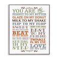 thumbnail image 1 of Stupell Industries Contemporary You Are Peanut To My Butter Typography Art Gray Framed Giclee Art, 11 x 14, by Irina Urteaga, 1 of 7