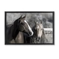 thumbnail image 1 of Stupell Industries Rustic Lodge Content Horses In Pasture Black Floating Frame Canvas Art, 25 x 17, by Danita Delimont, 1 of 8
