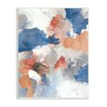 thumbnail image 1 of Stupell Industries Contrasting Blue Blush Tone Abstract Busy Arrangement, 13 x 19, Designed by Lisa Ridgers, 1 of 6