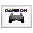 thumbnail image 1 of Stupell Industries Contemporary Controller Game On Splatter Gray Framed Print Under Glass, 20 x 14, by Marcus Prime, 1 of 8