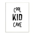 thumbnail image 1 of Stupell Industries Cool Kid Cave Minimal Design Black and White Graphic Art Unframed Art Print Wall Art, 10x15, by Seven Trees Design, 1 of 5