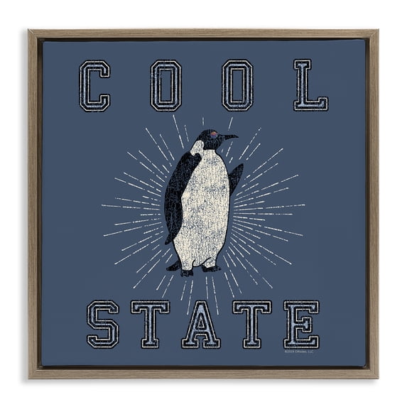 Stupell Industries Eclectic Brown Floating Frame Canvas Art, 18 x 18, by Spirit Animals/Life Is High