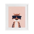 thumbnail image 1 of Stupell Industries Contemporary Cool Tiger in Sunglasses White Framed Print Under Glass, 17 x 21, by Rachel Nieman, 1 of 8