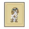 thumbnail image 1 of Stupell Industries Cottage Coolest Dog & Sunglasses Black Framed Giclee Art, 11 x 14, by Sadie Harper, 1 of 8