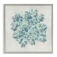 Stupell Industries Coral Blue Sea Beach Design Nature Painting Gray