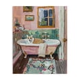 thumbnail image 1 of Stupell Industries Eclectic Corgi in Pastel Tub Canvas Art, 36 x 48, by The Prints Vibe, 1 of 8