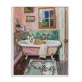 thumbnail image 1 of Stupell Industries Eclectic Corgi in Pastel Tub White Framed Giclee Art, 11 x 14, by The Prints Vibe, 1 of 8