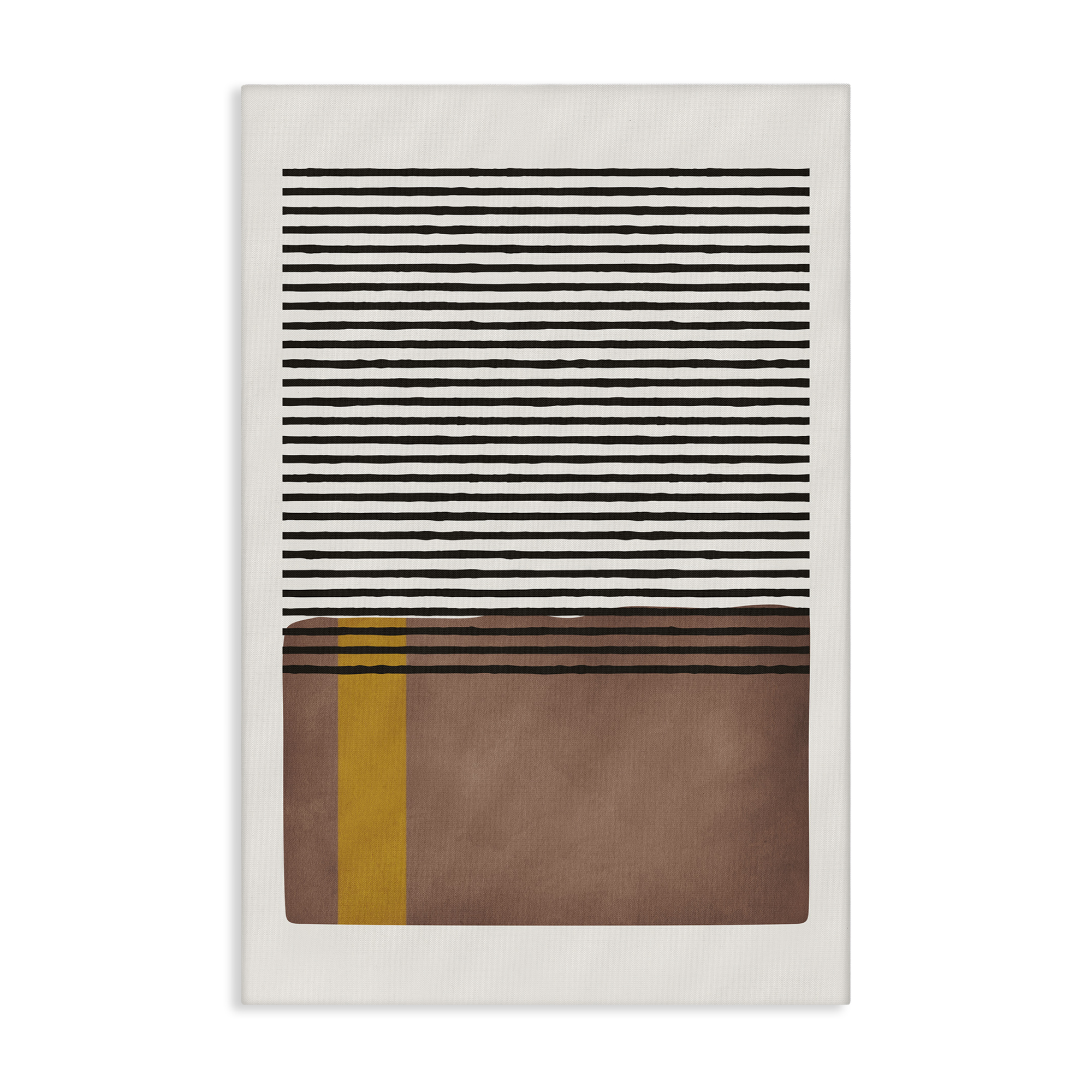Stupell Industries Cosby Street Abstraction Abstract Painting Gallery Wrapped Canvas Art Print Wall Art, 24 x 36