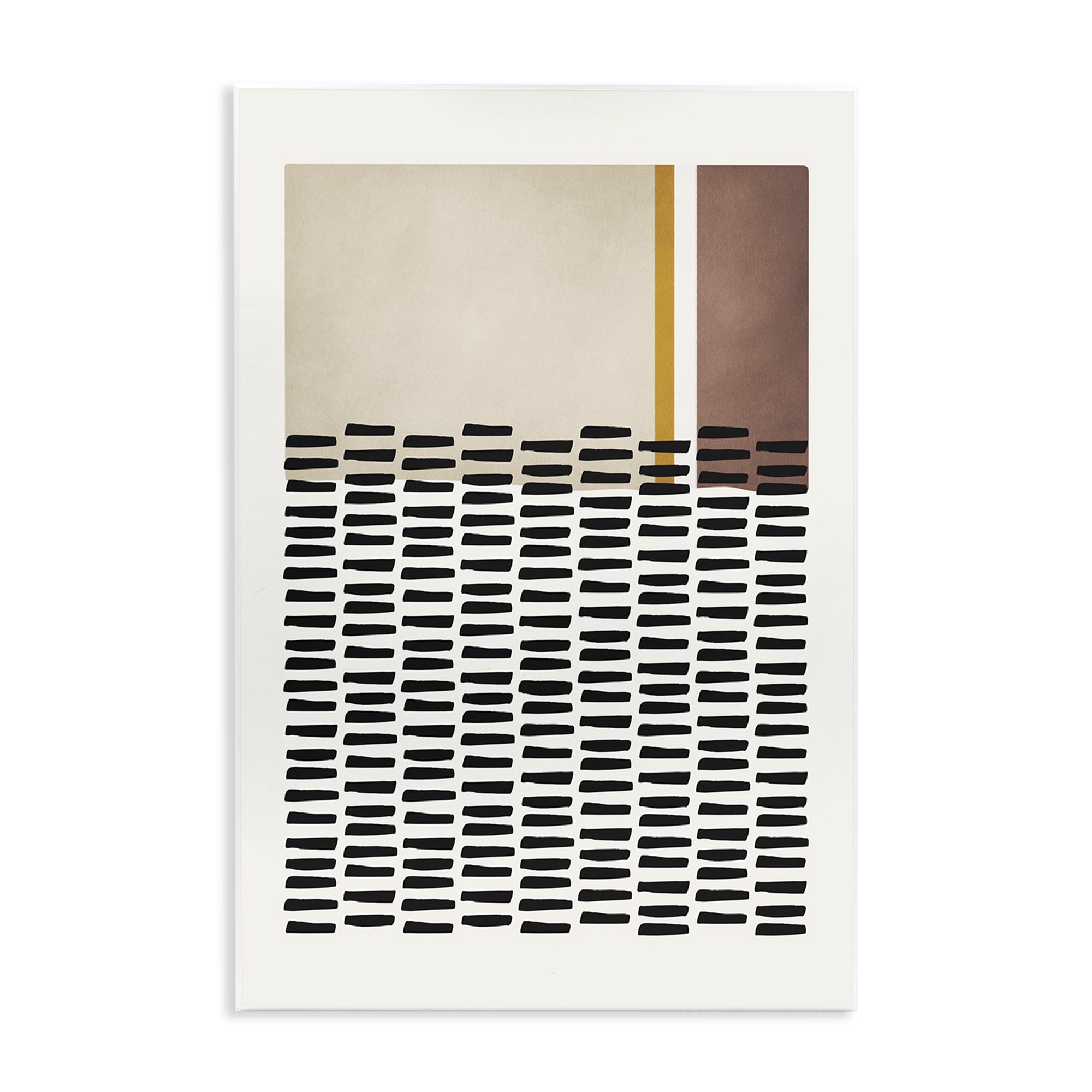 Stupell Industries Cosby Street Patterned Abstract Painting Unframed Art Print Wall Art, 10 x 15