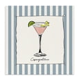 thumbnail image 1 of Stupell Industries Modern Cosmopolitan Summer Stripes Canvas Art, 17 x 17, by Susan Jill, 1 of 8
