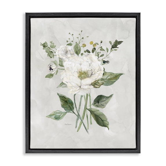 Stupell Industries Cottage Black Floating Frame Canvas Art, 25 x 31, by Carol Robinson