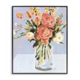 thumbnail image 1 of Stupell Industries Cottage Blushing Florals Undone Arrangement Black Framed Giclee Art, 16 x 20, by Victoria Borges, 1 of 7