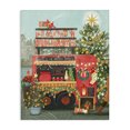 thumbnail image 1 of Stupell Industries Cottage Christmas Beverage Truck Canvas Art, 16 x 20, by Irene Chan, 1 of 8