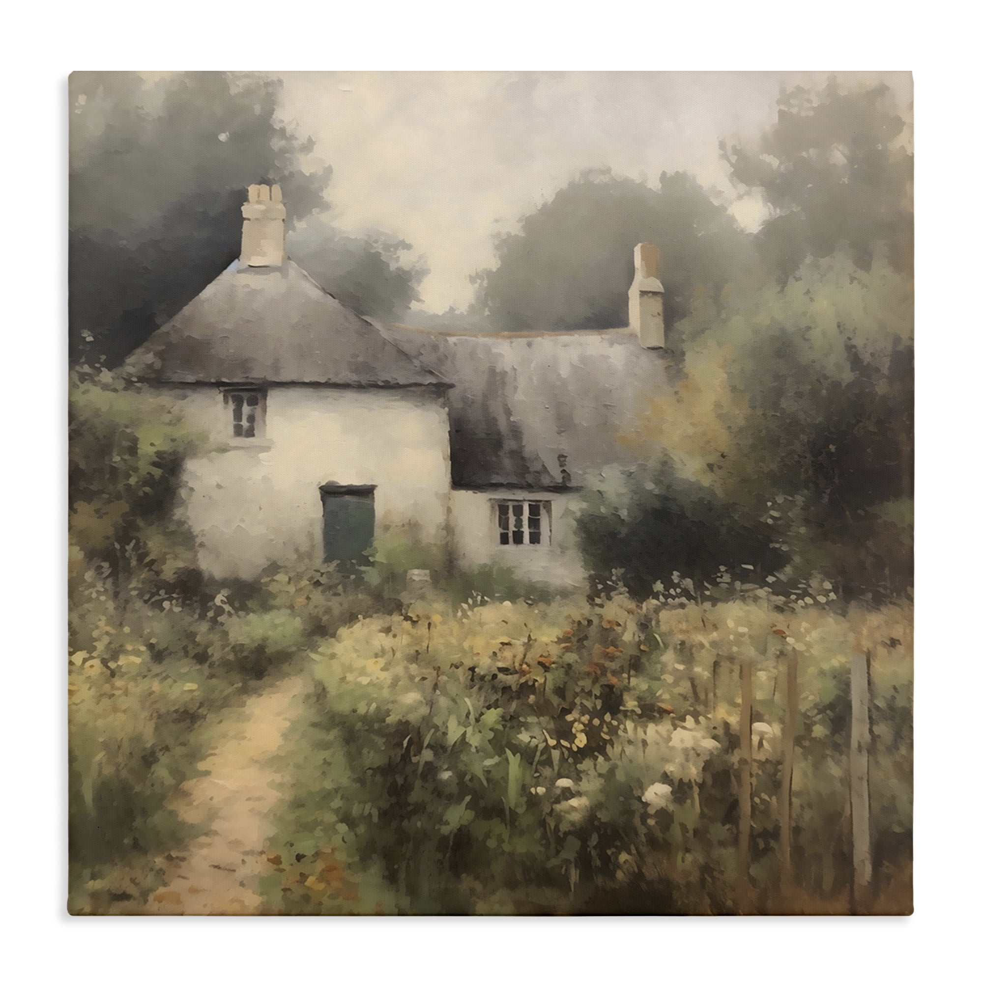 Stupell Industries Cottage Comfort in Summer Garden Canvas Wall Art, design by Creative Studio