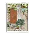 thumbnail image 1 of Stupell Industries Cottage Doorway Botanicals Travel & Places Painting White Framed Art Print Wall Art, 24 x 30, 1 of 9