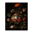 thumbnail image 1 of Stupell Industries Cottage Flowers in Metal Vase Canvas Art, 16 x 20, by Abraham Mignon, 1 of 7