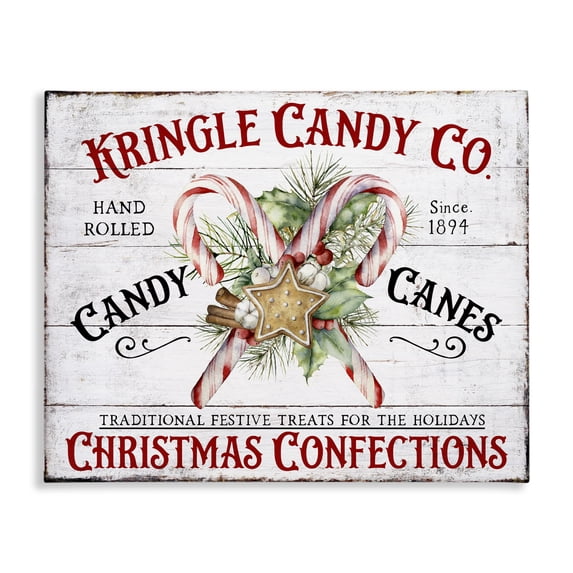 Stupell Industries Cottage Fresh Christmas Confections Canvas Art, 30 x 24, by Creatif Belle