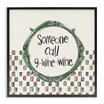 thumbnail image 1 of Stupell Industries Cottage Funny Wine Sentiment Black Framed Giclee Art, 12 x 12, by Anne Tavoletti, 1 of 8