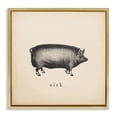 thumbnail image 1 of Stupell Industries Cottage Gold Floating Frame Canvas Art, 18 x 18, by Wild Apple Portfolio, 1 of 8