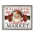 thumbnail image 1 of Stupell Industries Cottage Holiday Christmas Market Gray Floating Frame Canvas Art, 21 x 17, by Creatif Belle, 1 of 8