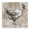 thumbnail image 1 of Stupell Industries Cottage Life's Good In Coop Vintage Text Farm Chicken Canvas Art, 17 x 17, by Conrad Knutsen, 1 of 7