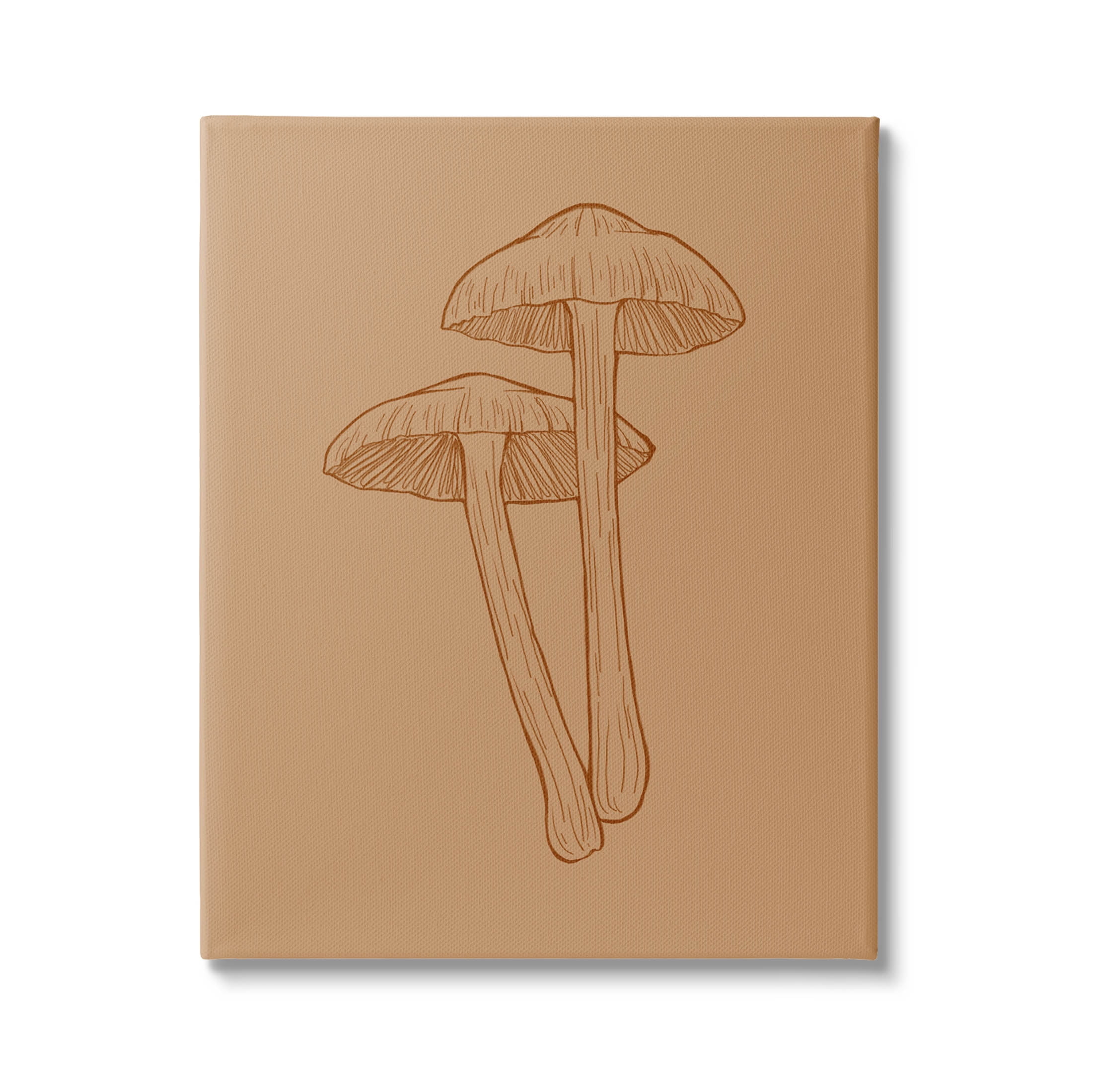 Stupell Industries Cottage Mushroom Wildlife Nature Graphic Art Gallery Wrapped Canvas Print Wall Art, Design by Ziwei Li